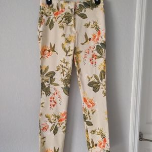 H&M Floral Slacks